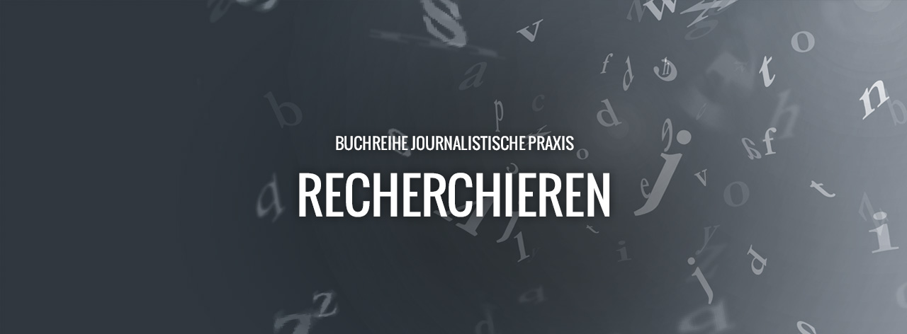 journalistische praxis, gelbe reihe, recherchieren, kaiser