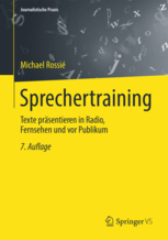 Buchtitel Sprechertraining von Michael Rossié